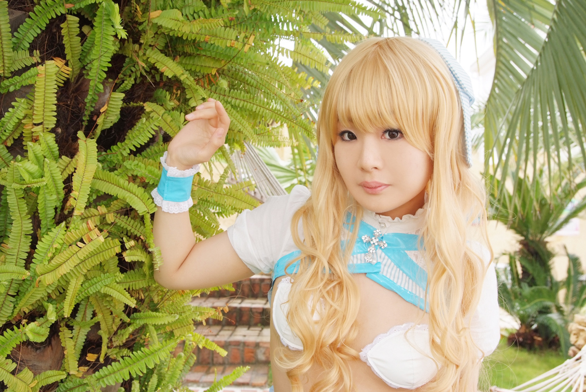 [Cosplay]  Night Cocoon Lovely  Hot Cosplayer gets naked